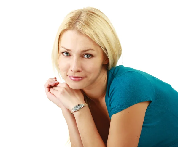 Closeup portrait of a young woman — Stock Photo, Image