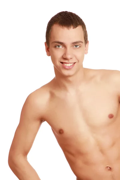 Shirtless young man — Stock Photo, Image