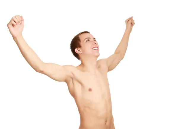上半身裸の若い男 — ストック写真