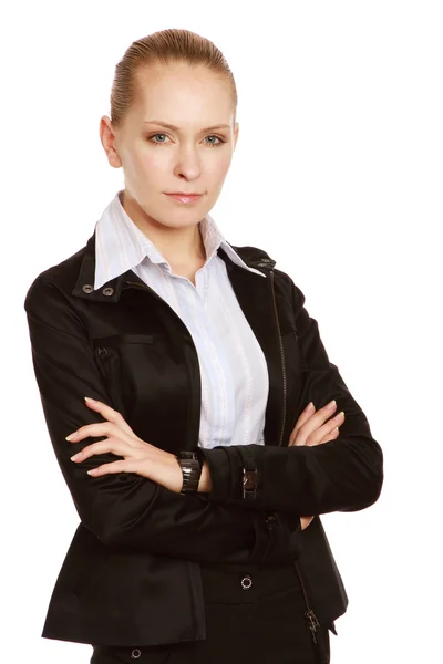 Successful businesswoman isolated — Stock Photo, Image
