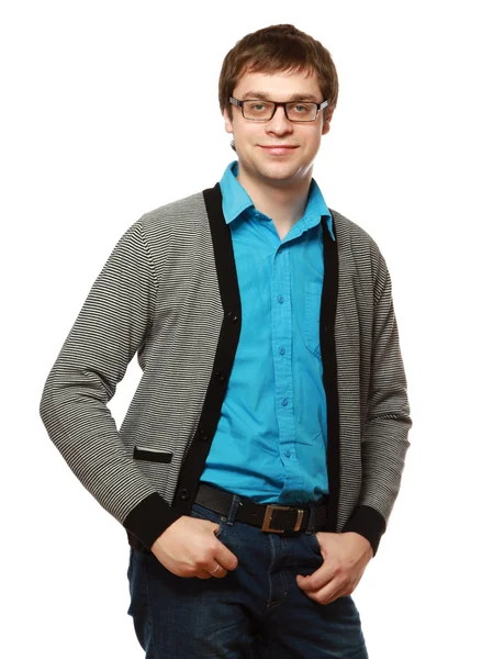 Man wearing glasses — Stock Photo, Image