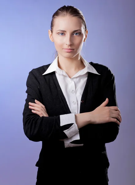 Business woman standing Stock Image