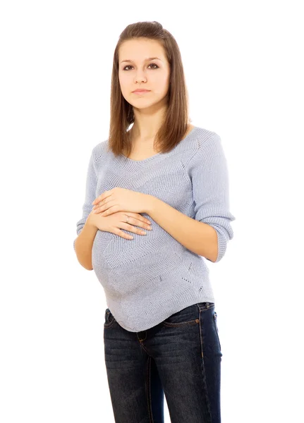 Mujer embarazada. — Foto de Stock