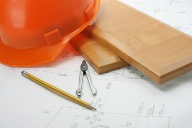 kask taslak, Pusula, planı.