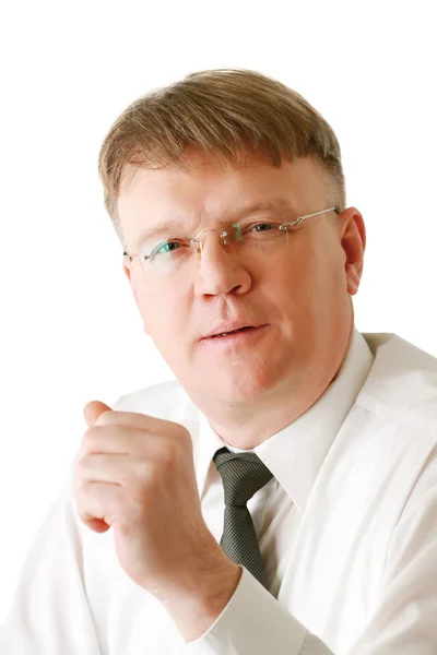 Portrait of man wearing glasses — Stock Photo, Image