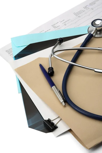 Closeup of a stethoscope — Stock Photo, Image