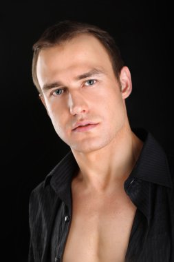 Bir adamın portresi.