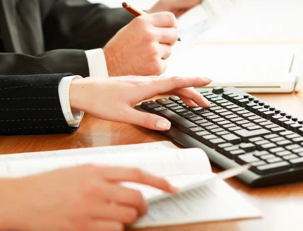 Business people in a meeting — Stock Photo, Image