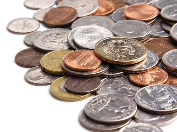 Monedas. — Foto de Stock