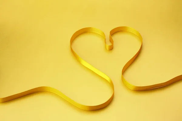 Ribbon shaping heart — Stock Photo, Image