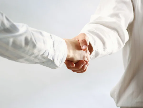 Uścisk dłoni partnerów biznesowych — Zdjęcie stockowe