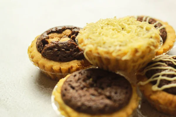 Torta Torta Torta Cioccolato Chesee Fatto Casa Spuntino Fresco Ora — Foto Stock