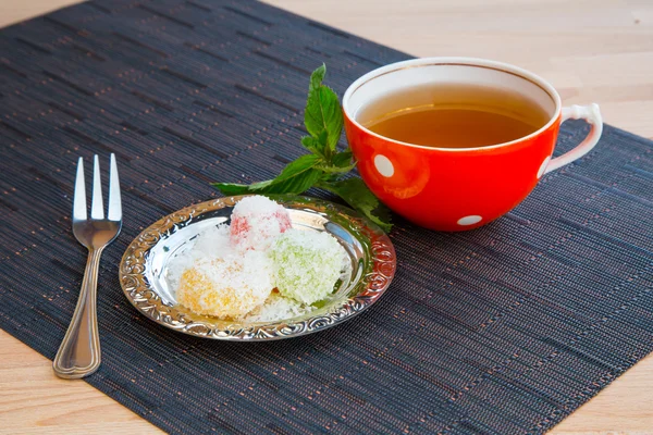 Tea and dessert — Stock Photo, Image
