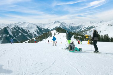 Saalbach Hinterglemm, Avusturya kayak yamacı