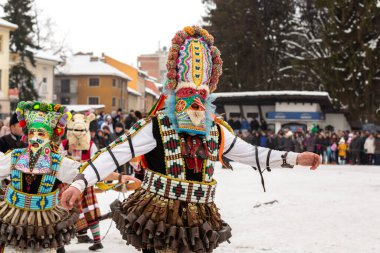 geleneksel Kuker kostüm festival Bulgaristan