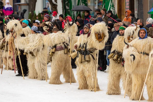 Tradicional festival de disfraces Kuker en Bulgaria — Foto de Stock