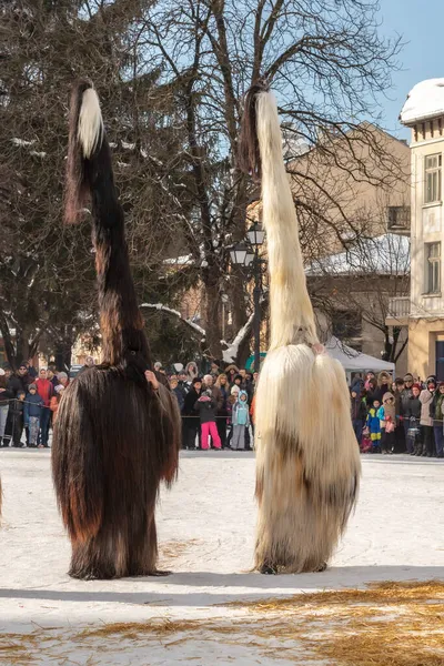 Tradiční festival Kuker kostým v Bulharsku — Stock fotografie