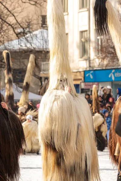 Tradicional festival de disfraces Kuker en Bulgaria — Foto de Stock