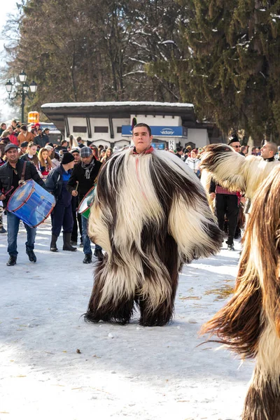 Tradicional festival de disfraces Kuker en Bulgaria — Foto de Stock