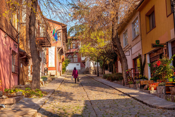 Plovdiv, Bulgaria medieval houses, Old Town