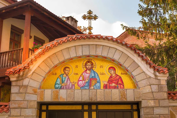 Entrada de la iglesia de San Marina en Plovdiv, Bulgaria — Foto de Stock