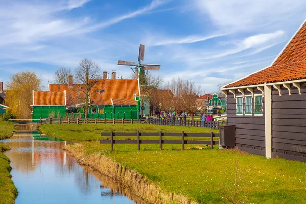 Zaanse Schans village, Nederländerna — Stockfoto
