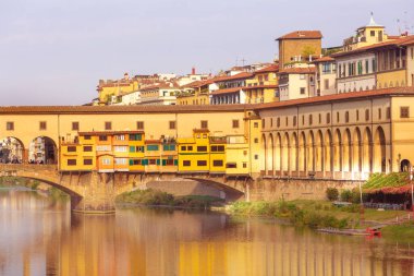 Ponte Vecchio Floransa, Toskana, İtalya