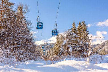 Kayak merkezi Bansko, Bulgaristan, teleferik