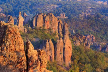Cliff numara yakın hazır, Belogradchik, Bulgaristan