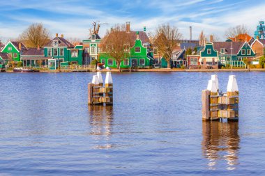 Hollanda evleri, Zaanse Schans Hollanda 'da