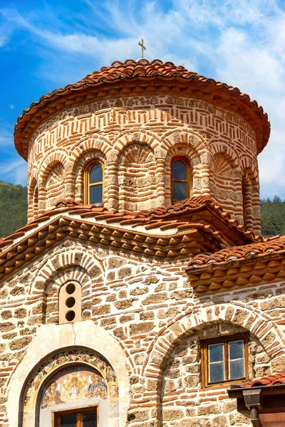 Orthodox Bachkovski Monastery Bulgaria Church View Summer — ストック写真
