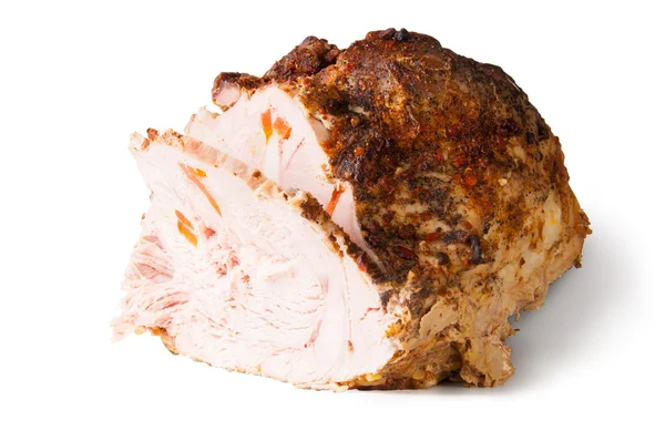 Kazıma soğuk pişmiş domuz eti — Stok fotoğraf