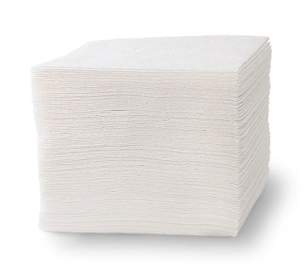 Stack Of Paper Napkins — Stock Photo, Image