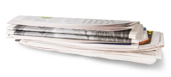Rolled Of The Newspaper — Stock Photo, Image