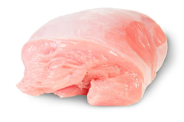 Raw Turkey Breast On A White Background — Stock Photo, Image