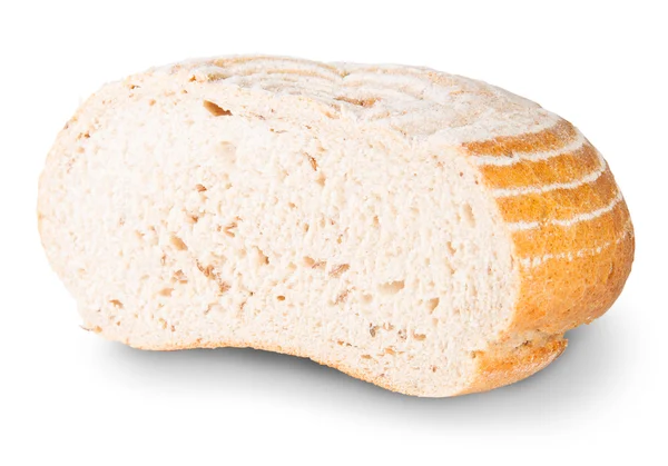 Ongezuurde brood helft met dille zaden — Stockfoto