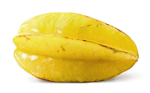 Спелый желтый каром, изолированный на белом — стоковое фото