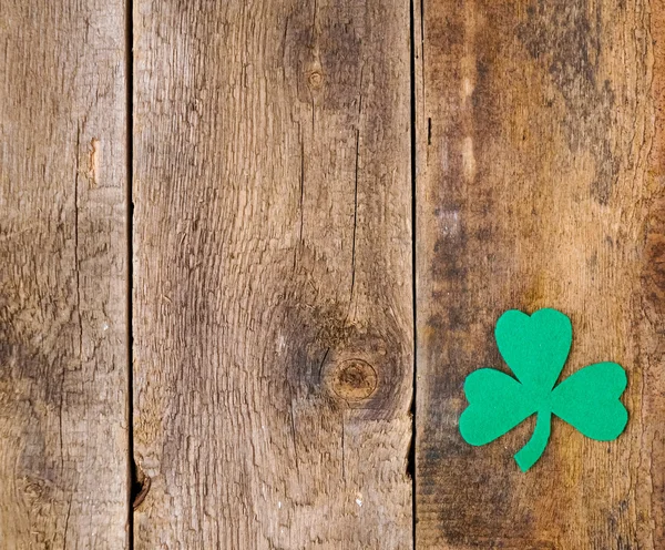 St. patricks day background mit klee — Stockfoto