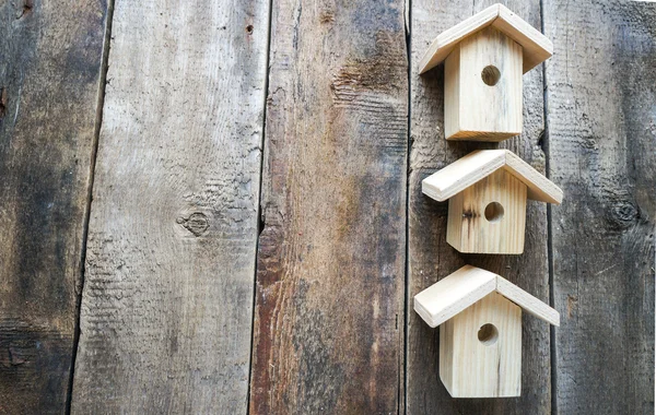 Muitas pequenas casas de pássaros — Fotografia de Stock