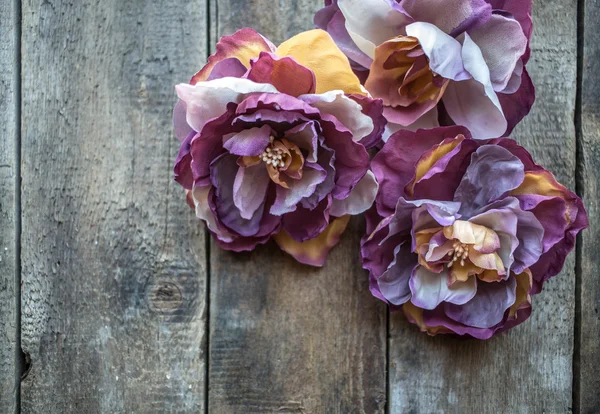 Retro handgemaakte bloemen — Stockfoto