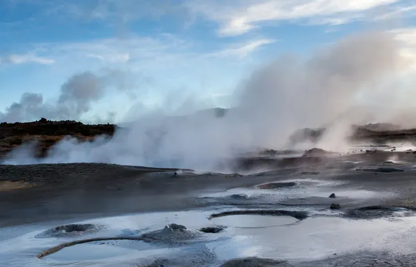 Geotermiska området, Island — Stockfoto