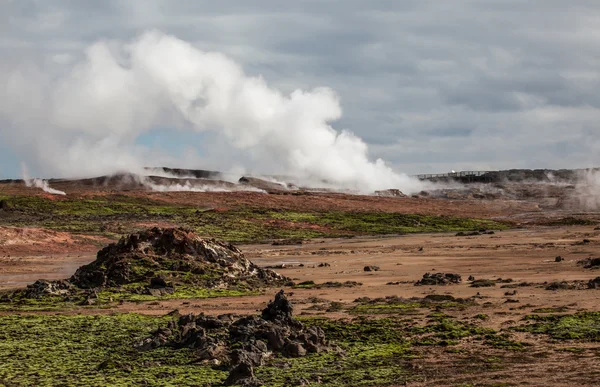 Geothermal area — Stock Photo, Image