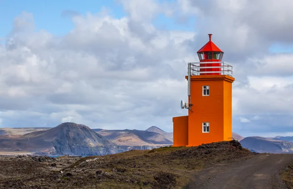 Faro giallo — Foto Stock