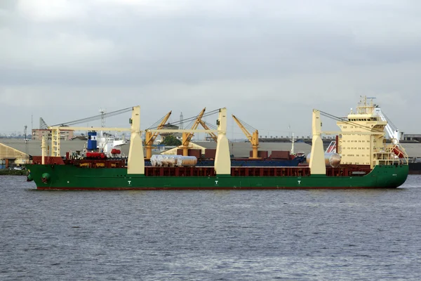 Ship at anchor — Stock Photo, Image