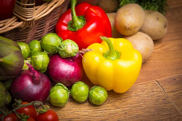 Mix of vegetables - Stock Image — Stock Photo, Image