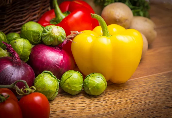 Mix van groenten - stock beeld — Stockfoto