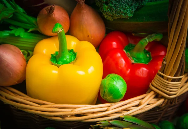 Mix of vegetables - Stock Image — Stock Photo, Image