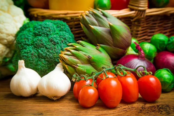 Mix of vegetables - Stock Image — Stock Photo, Image