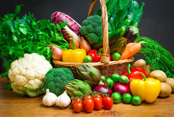 Mezcla de verduras - Imagen de stock Imágenes de stock libres de derechos