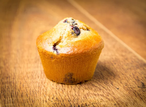 Domácí borůvkové muffiny — Stock fotografie